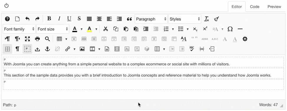 Create new columns with the grid tool
